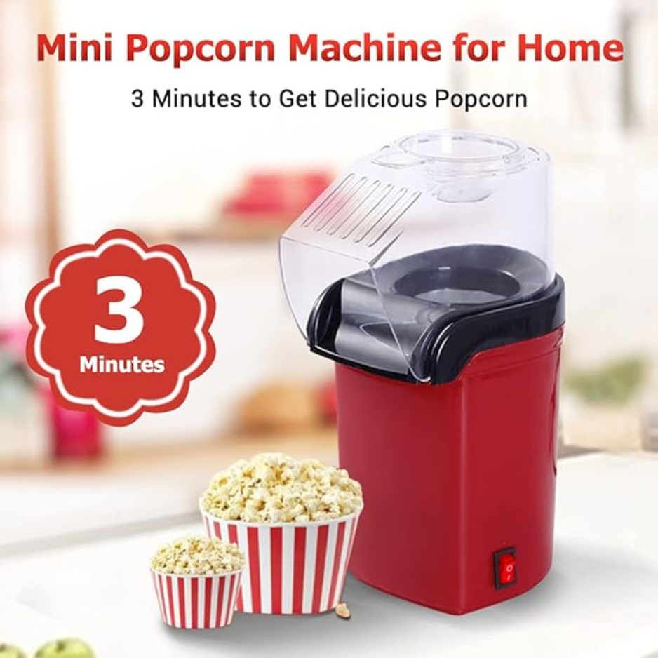 Popzi Popcorn Maker – "The Mini Popcorn Maker with Big Results! 🍿✨"