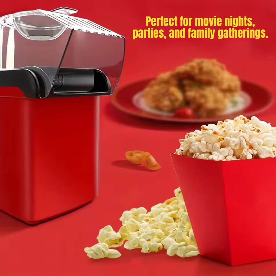 Popzi Popcorn Maker – "The Mini Popcorn Maker with Big Results! 🍿✨"