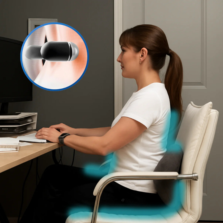Dravenor™ 3-in-1 Smart Pillow – Advanced Back Pain Relief at Home