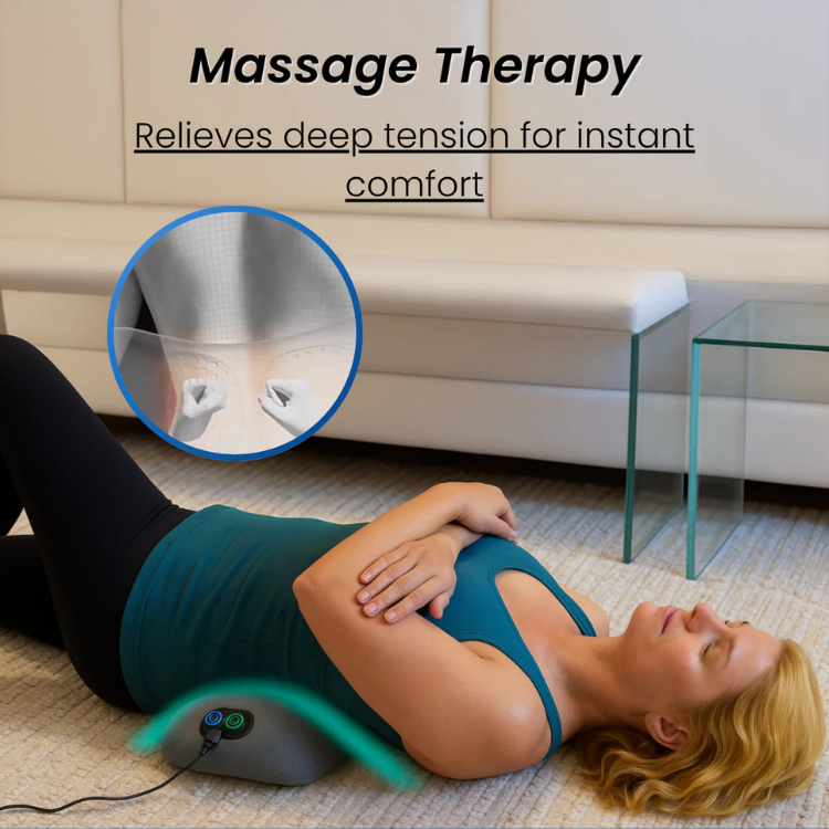 Dravenor™ 3-in-1 Smart Pillow – Advanced Back Pain Relief at Home