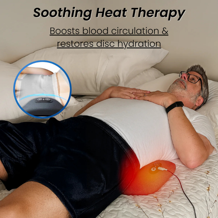 Dravenor™ 3-in-1 Smart Pillow – Advanced Back Pain Relief at Home