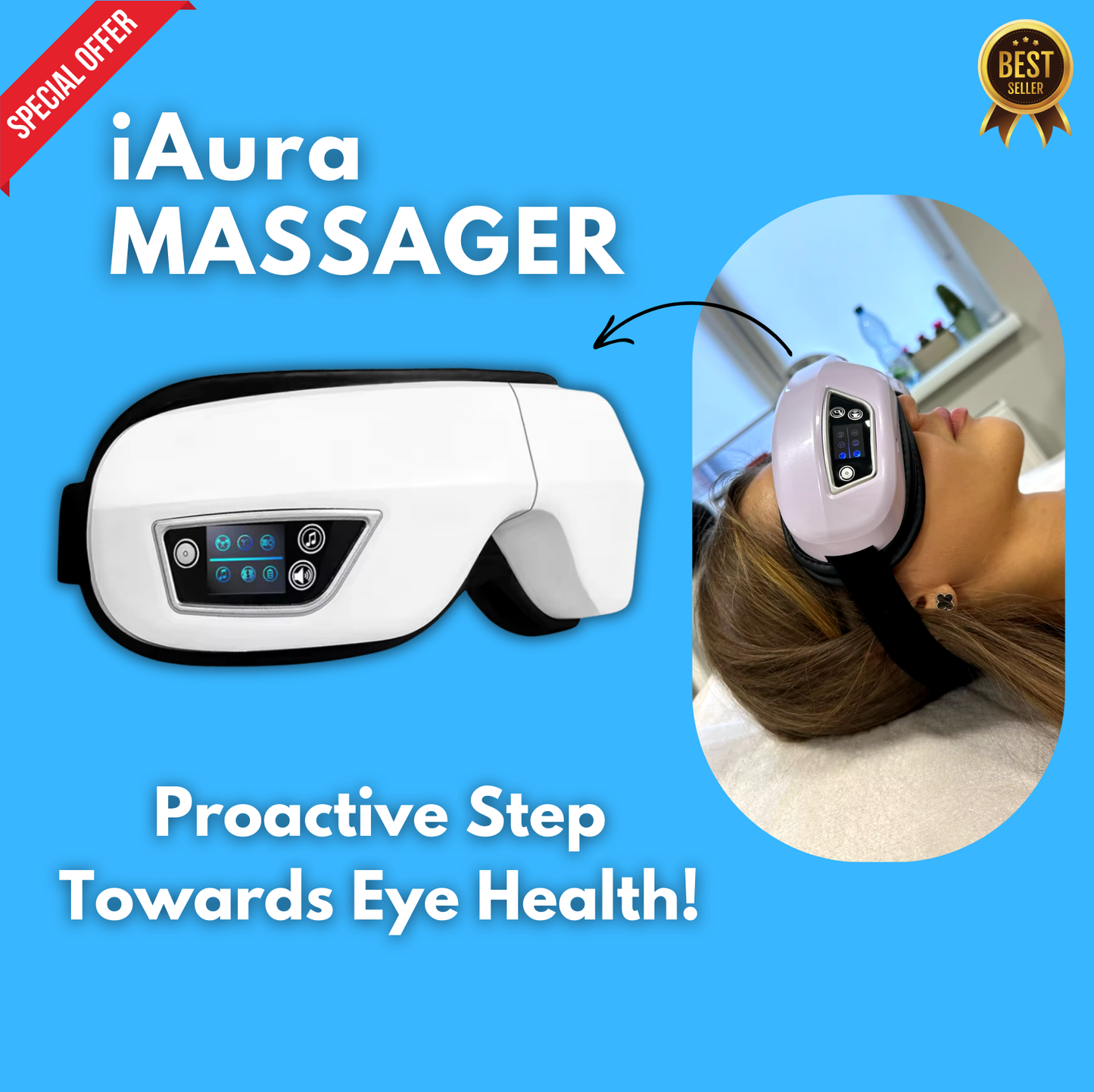 iAura - “Relieve, Recharge, Revitalize.”