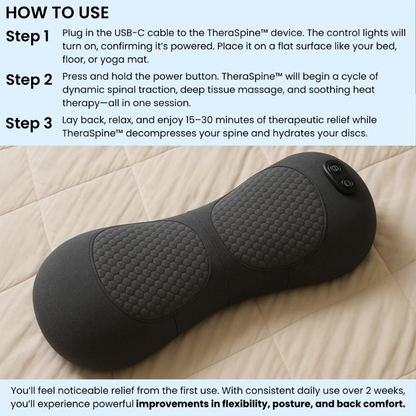 Dravenor™ 3-in-1 Smart Pillow – Advanced Back Pain Relief at Home