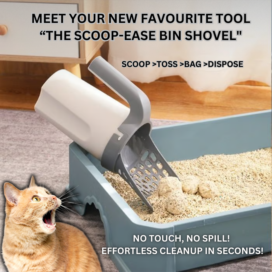 ScoopEase'Bin (Advanced Shovel with In-Built Bin Shovel)